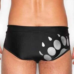 Underwear Tulio BP16 Paw Print Brazilian Bikini
