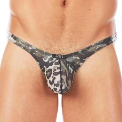 Gregg Homme 112304 AWOL Thong Camo Underwear