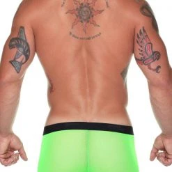 Male Power 145-07B Neon Mesh Pouch Short