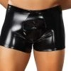 Male Power 153-003 Rubber Pouch Short