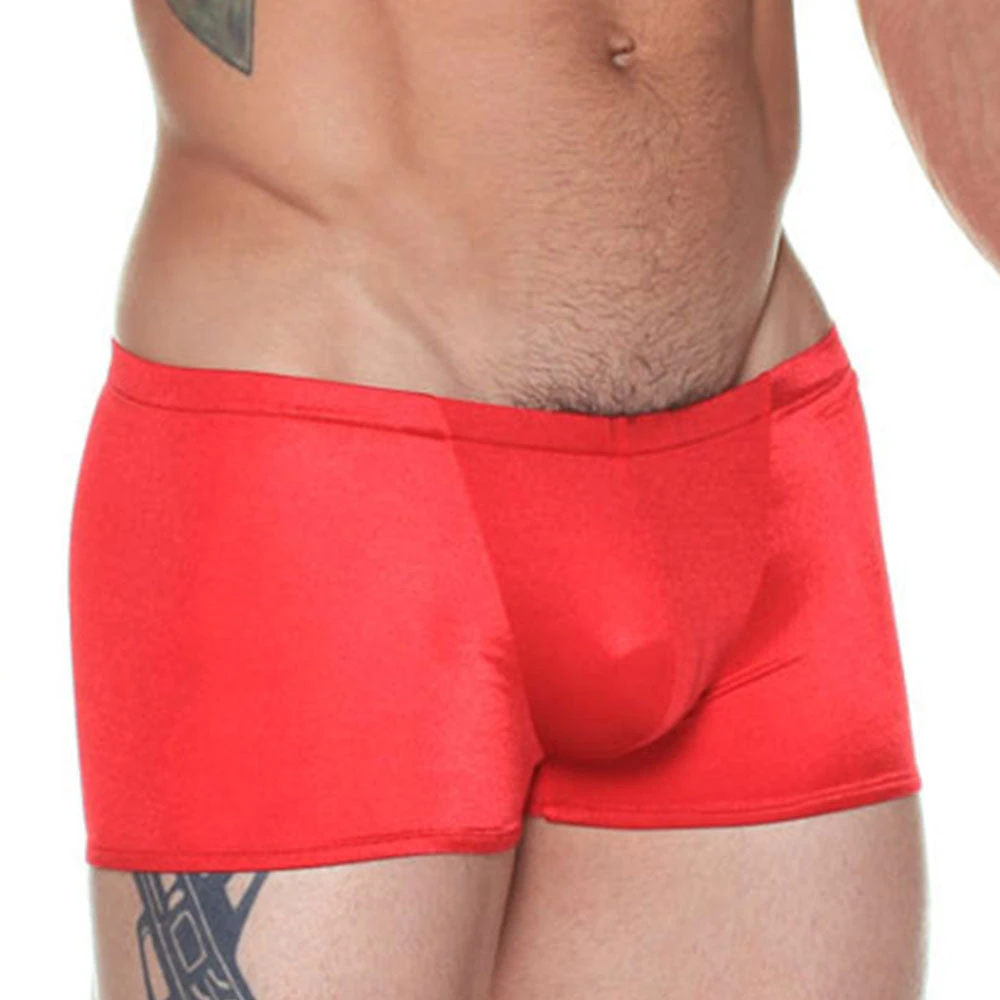 Male Power 153-076 Lo Rise Satin Short 4 Male Power 153-076 Lo Rise Satin Short