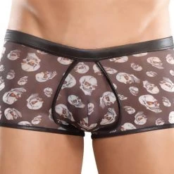 Male Power MP154-12 Mini Short Skull Mesh -