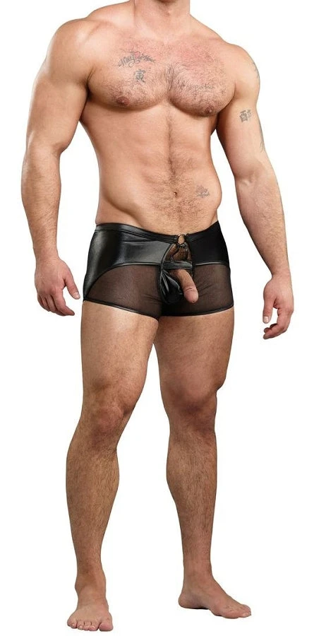 Male Power 171-004 Birdcage Sheer Short 5 Male Power 171-004 Birdcage Sheer Short