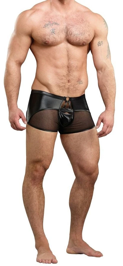 Male Power 171-004 Birdcage Sheer Short 3 Male Power 171-004 Birdcage Sheer Short