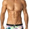 Vuthy 291 Peace Print With Waist Swim Brief