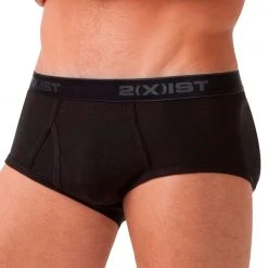 2xist 2X31020039030 Cotton 3Pk Fly-Front Brief
