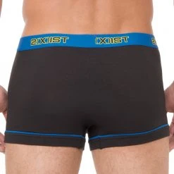 2xist 2X3104443302 Performance Cotton 2Pk No Show Trunk
