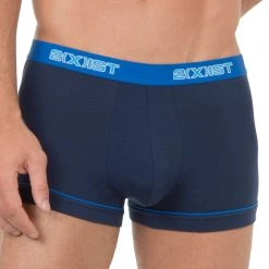 2xist 2X3104443302 Performance Cotton 2Pk No Show Trunk