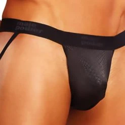 Male Power 389-169 Safari Jock W/ Piping