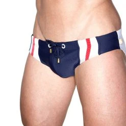 Marcuse MA-Splash-Yellow Hipster Swimwear