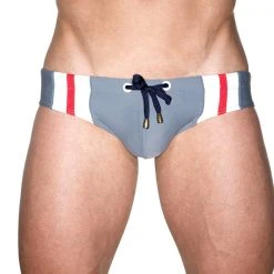 Marcuse MA-Splash-Yellow Hipster Swimwear