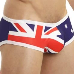 Mensuas MN0820 Australia Flag Boxer Brief