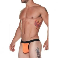 Male Power 433-07B Neon Mesh Micro Thong