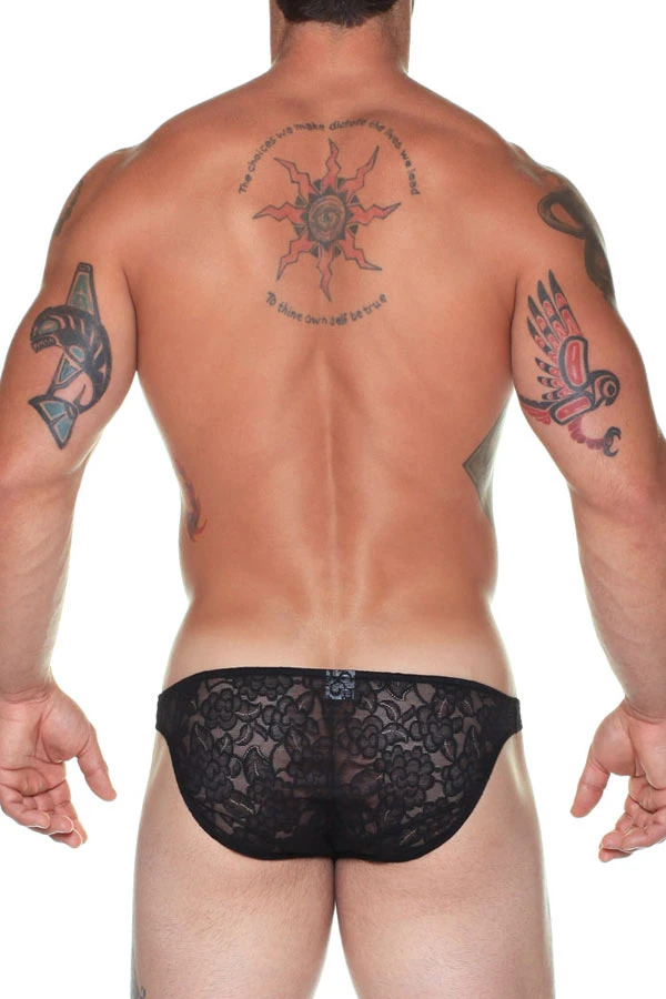 Male Power 491-162 Stretch Lace Bikini 4 Male Power 491-162 Stretch Lace Bikini