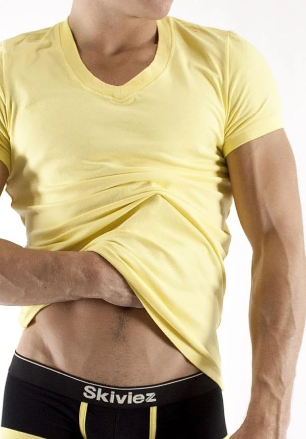 Shirts Skiviez 6376426 Cotton Stretch Basics V-Neck 3 Shirts Skiviez 6376426 Cotton Stretch Basics V-Neck