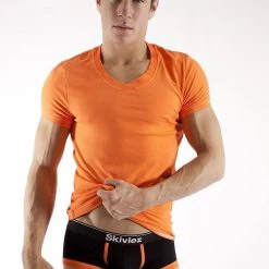 Skiviez 6377528 Cotton Stretch Basics V-Neck