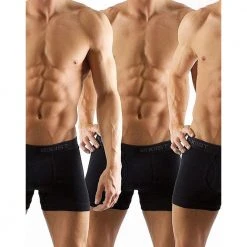 2xist 6431519 3 Pack Essential No Show Trunk