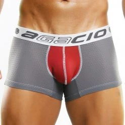 Agacio AG5852 Zaki Smart Open-Hole Mesh Boxer