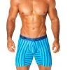 Agacio AG5927 Long Boxer Horizontal Stripes Turquoise/Blue 1 Agacio AG5927 Long Boxer Horizontal Stripes Turquoise/Blue