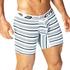 Agacio AG5931 Long Boxer Stripes