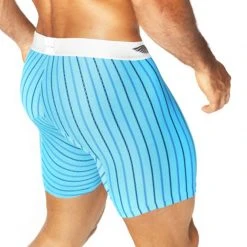 Agacio AG5934 Long Boxer Horizontal Stripes