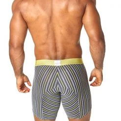 Agacio AG5937 Long Boxer Horizontal Stripes