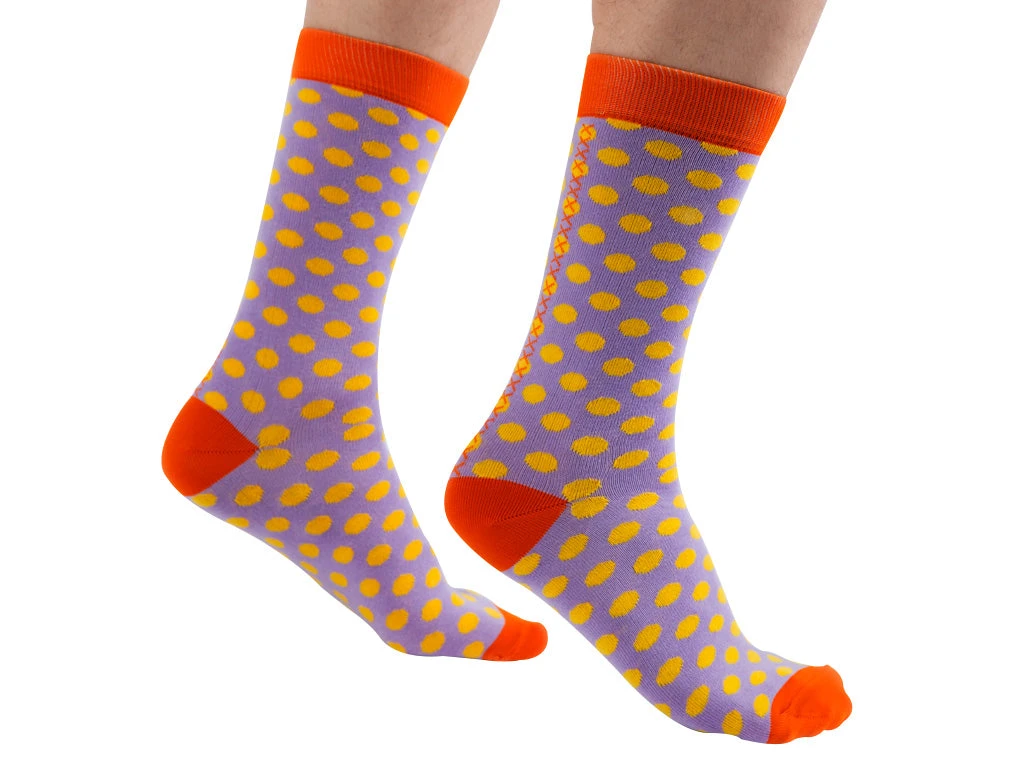 Blue Blood BB006 Small Polka Blood Socks 4 Blue Blood BB006 Small Polka Blood Socks