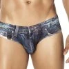 Clever 5201 Denim Jean Latin Brief -