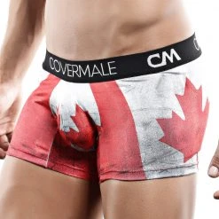 Cover Male CMG012 Canada Flag Boxer Trunk