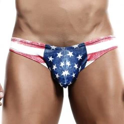 Cover Male CMJ018 USA Flag Bikini Brief Best Sellers