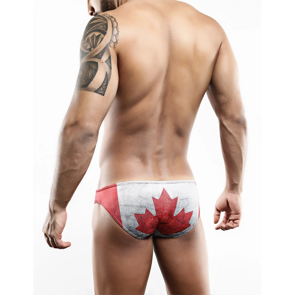 Cover Male CMJ019 CANADA Flag Bikini Brief 5 Cover Male CMJ019 CANADA Flag Bikini Brief