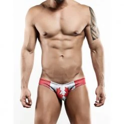 Cover Male CMJ019 CANADA Flag Bikini Brief 10 Cover Male CMJ019 CANADA Flag Bikini Brief