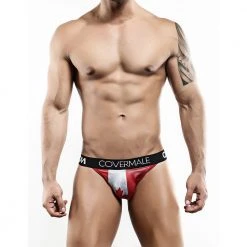 Cover Male CMK023 CANADA Flag Slip Thong Best Sellers