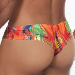 Best Sellers Daniel Alexander DA511 Vibrant Colorful Slip Thong