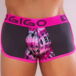 Gigo G02004 Mix Boxer Short Gray Underwear