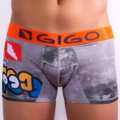 Underwear Gigo G04003 Microfiber Boxer Long Zunk