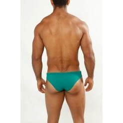 Good Devil GD0671 And Grey Stripes Swim Bikini