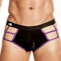 Good Devil GD6002 Purple Web Brief