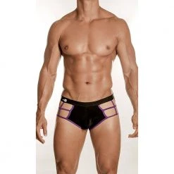 Good Devil GD6002 Purple Web Brief