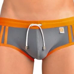 Gigo GS02001 Active Swimwear Brief Orange