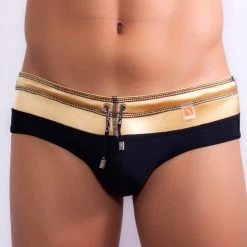 Gigo GS02002 Bicolour Swimwear Brief Underwear 7 Gigo GS02002 Bicolour Swimwear Brief Underwear