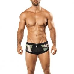 Intymen INT0589 Army Fatigue Swim Boxer