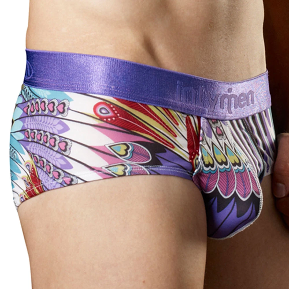 Intymen INT6124 Pea Cock Brief 3 Intymen INT6124 Pea Cock Brief