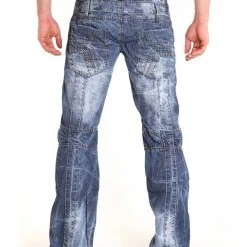 Nuwear KM414 Light Wash Designer Jean