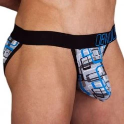 Obviously MEH Geometric Low Rise Bikini Brief Underwear