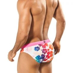 Intymen INT0592 Flowers Swim Bikini Pink
