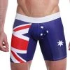 Mensuas MN0861 Australian Flag Long Boxer
