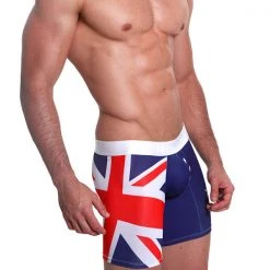 Mensuas MN0861 Australian Flag Long Boxer