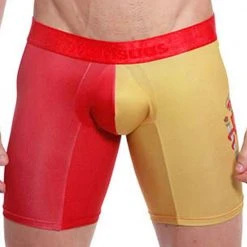 Mensuas MN0865 Spain Flag Long Boxer