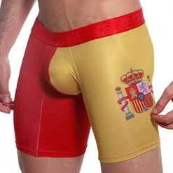 Mensuas MN0865 Spain Flag Long Boxer 11 Mensuas MN0865 Spain Flag Long Boxer